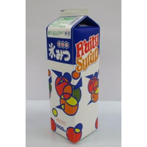 ハニー 氷みつＡタイプ 青りんご１．８Ｌ業務用 【数量限定】 □お取り寄せ品 【購入入数８個】