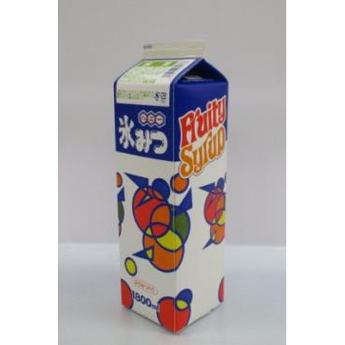 ハニー 氷みつＡタイプ 抹茶１．８Ｌ業務用 【数量限定】 □お取り寄せ品 【購入入数８個】