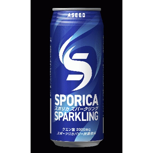 アシード スポリカスパークリング缶５００ｍｌ △ 【購入入数２４個】