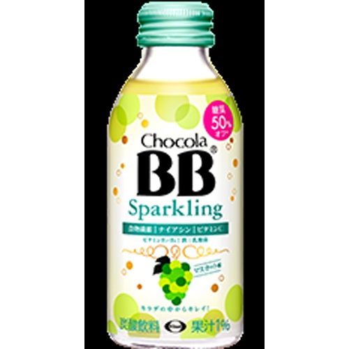 チョコラＢＢスパークリング マスカット味１４０ｍｌ □お取り寄せ品 【購入入数６個】