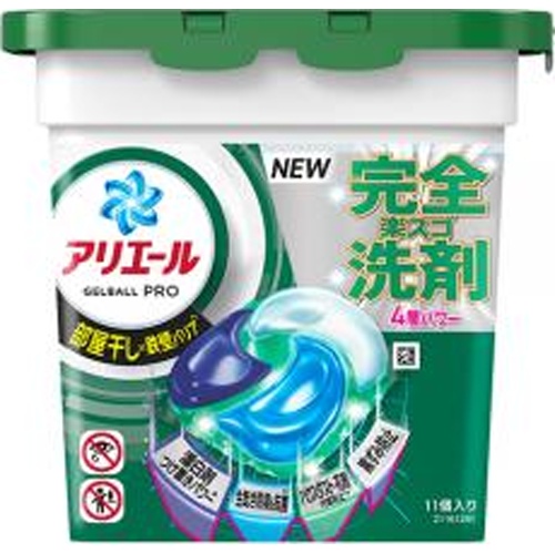 アリエール ジェルボールプロ部屋干し用本体１１個 □お取り寄せ品 【購入入数６個】