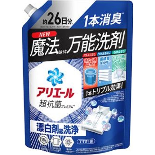 アリエールジェル つめかえ超特大サイズ６２５ｇ 【新商品 3/15 発売】 □お取り寄せ品 【購入入数８個】