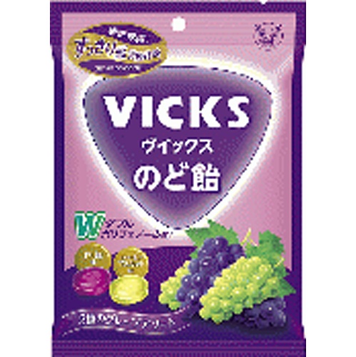 ヴイックス のど飴 ２種のグレープアソート７０ｇ △ 【購入入数６個】