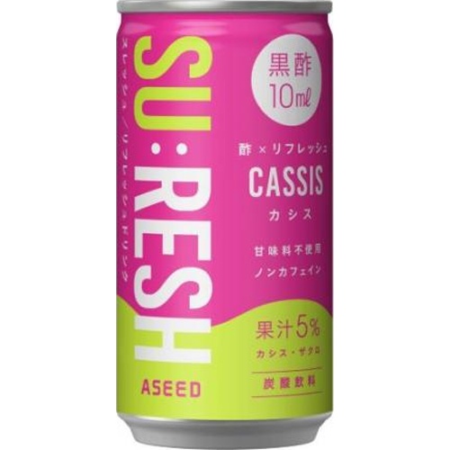 スレッシュ カシス 缶１９０ｍｌ □お取り寄せ品 【購入入数３０個】