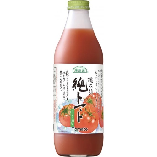 マルカイ 順造選純トマト 瓶１０００ｍｌ △ 【購入入数６個】