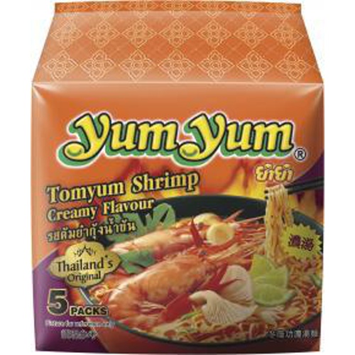 ヤムヤム トムヤムシュリンプクリーム味５Ｐ □お取り寄せ品 【購入入数１８個】
