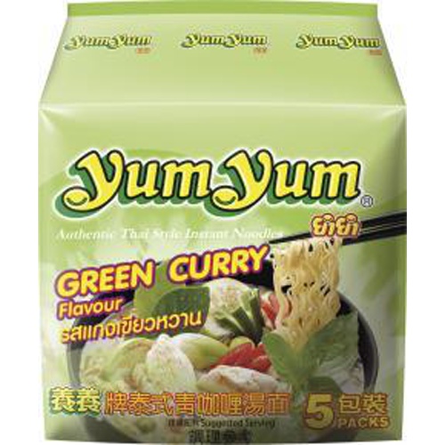 ヤムヤム グリーンカレー味５Ｐ □お取り寄せ品 【購入入数１８個】